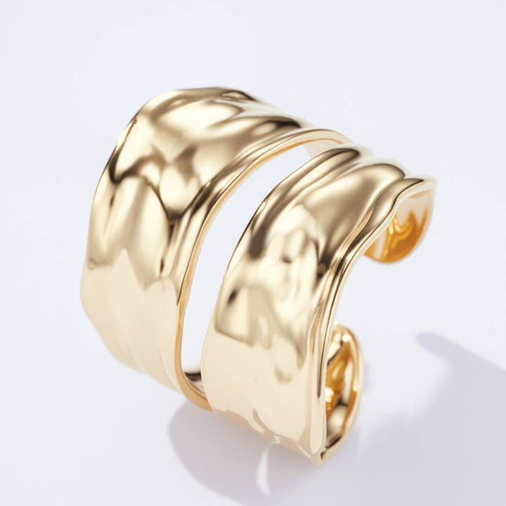 oro Anello in acciaio inossidabile 424RX147 in vendita all'ingrosso su Faire