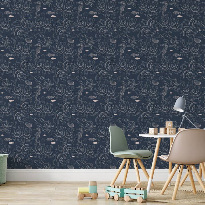 Under the Sea Wallpaper for wholesale by Everett Park