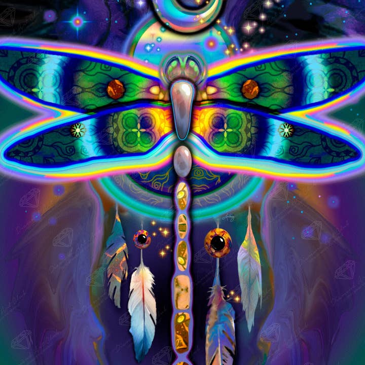 Aura of the Dragonfly for wholesale by Diamond Art Club