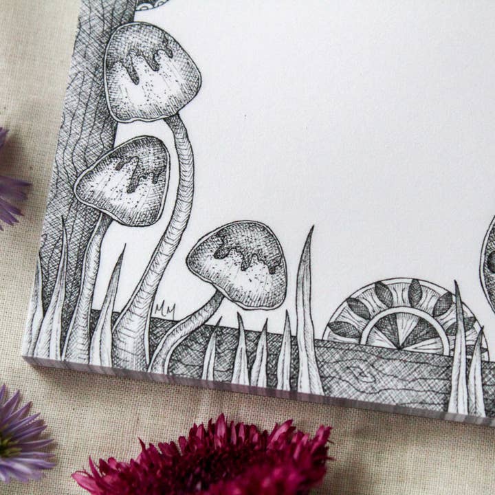 Mackenzie Myrick Studio - Wholesale Notepad - Mushrooms | Mini Notepad2