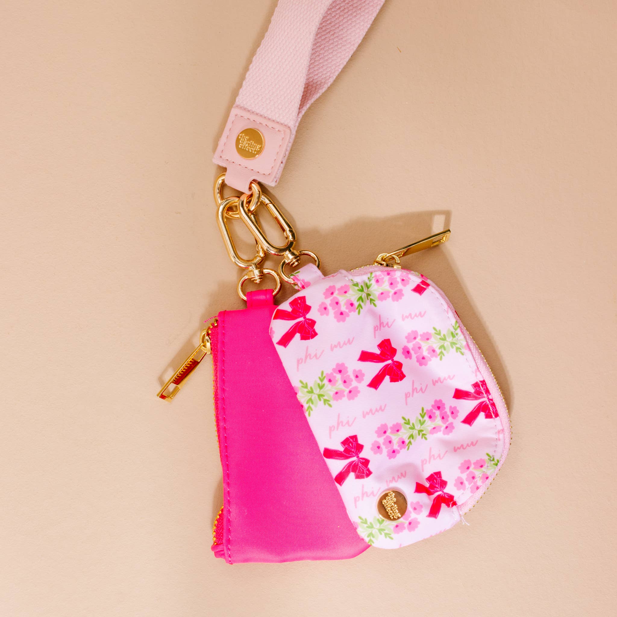 The Darling Effect - Wholesale Keychain - Women's - Sorority Dynamic Duo Pouch Wristlet15