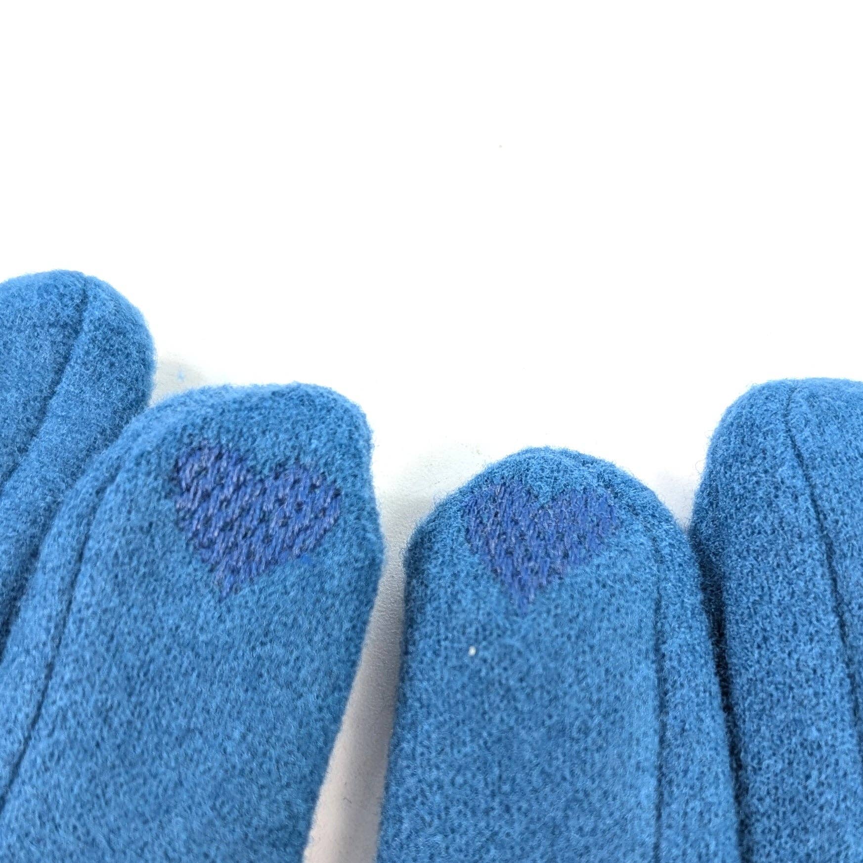 Black Ginger – wholesale Gloves – Women's – Buttoned Gloves - Blue4