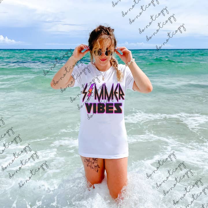 Éclair d'ambiance estivale au néon pour la vente par The Babe Cave Co