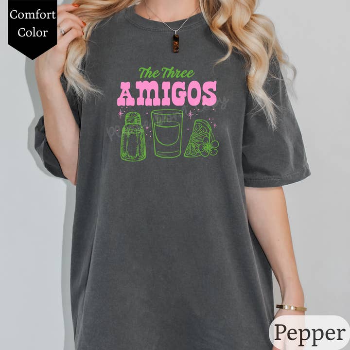 The Tree Amigos I Comfort Color Grafisk T-shirt för wholesale av TOP T