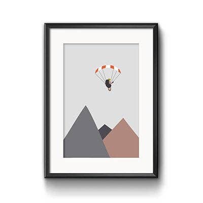 Art Print Paraglider for wholesale by Roadtyping