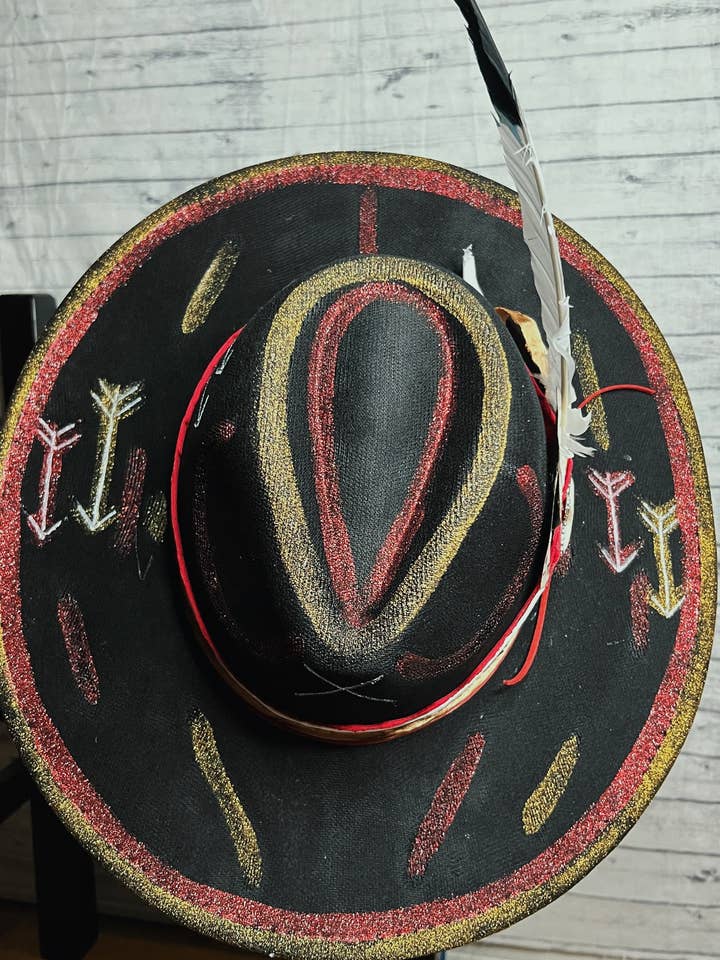 Red Kingdom Felt Hat for wholesale by Pearled Pecos Hat Co.