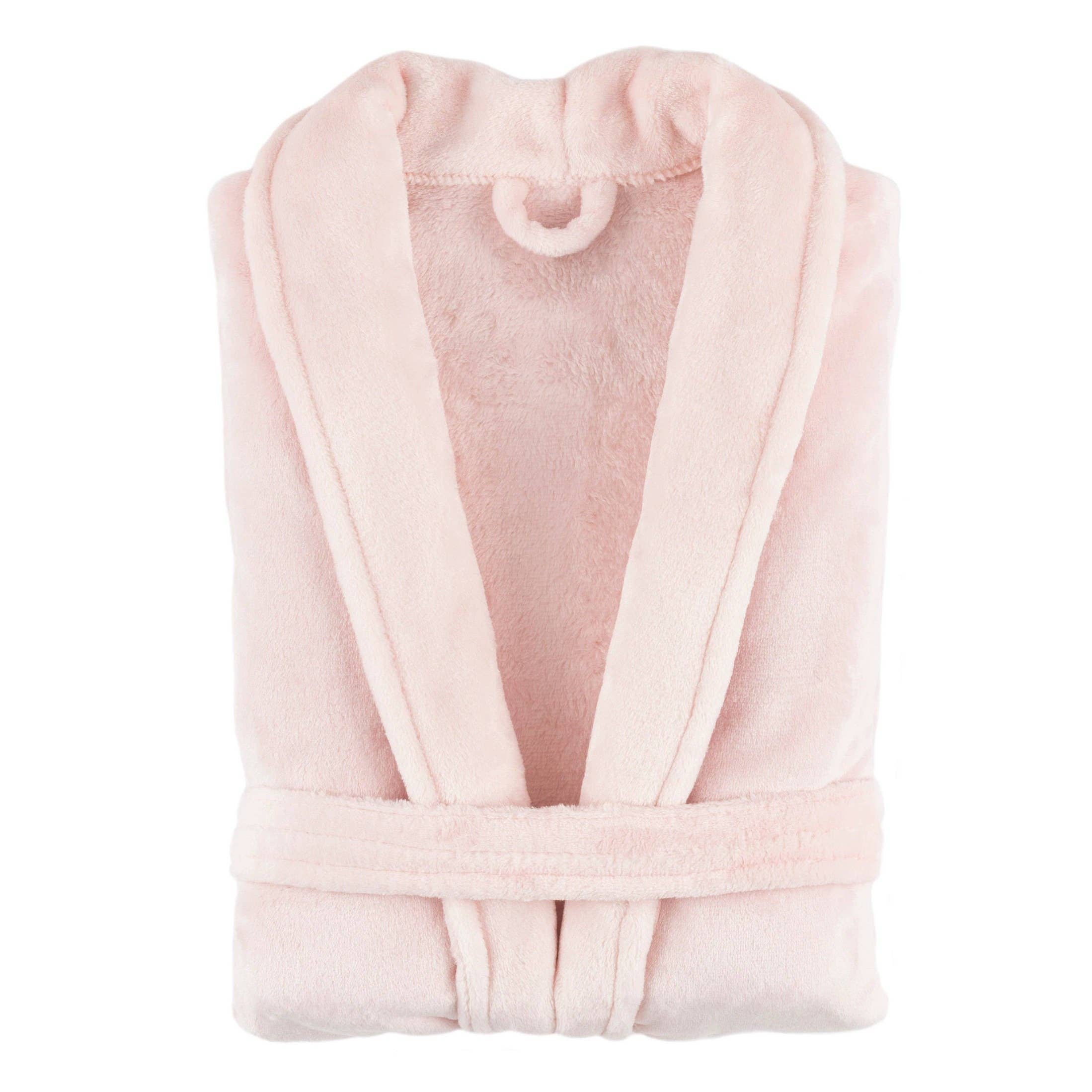 Annie Selke – wholesale Robe – Women's – Sheepy Fleece 2.0 Robe | Pale Rose1