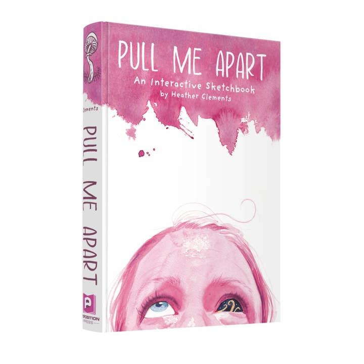 Poposition Press - Wholesale Book - Adult - Pull Me Apart Interactive Sketchbook