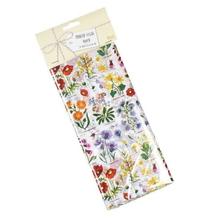 Rex B2B - UK – wholesale Tissue paper – Tissue Paper (10 Sheets) - Wild Flowers