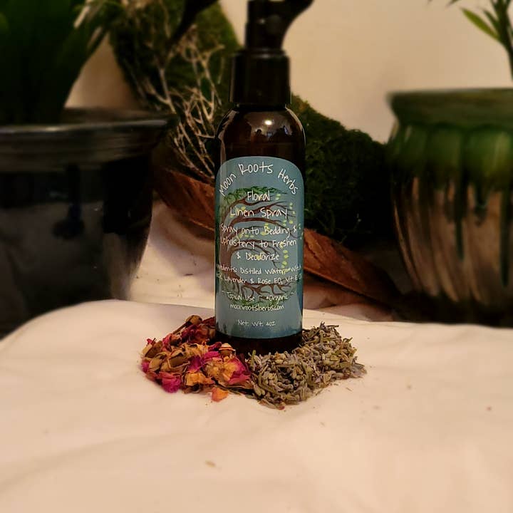 Spray floreale in lino per la vendita all'ingrosso da parte di Moon Roots Herbs, LLC