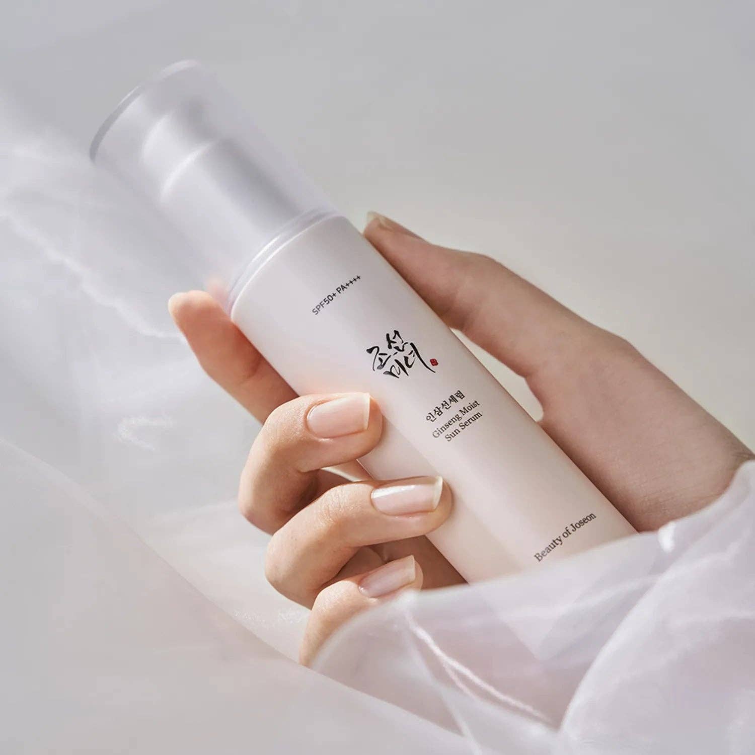 Glowiss – Engroshandel Ansigtsserum – BEAUTY OF JOSEON Ginseng Moist solserum med SPF, 50 ml2