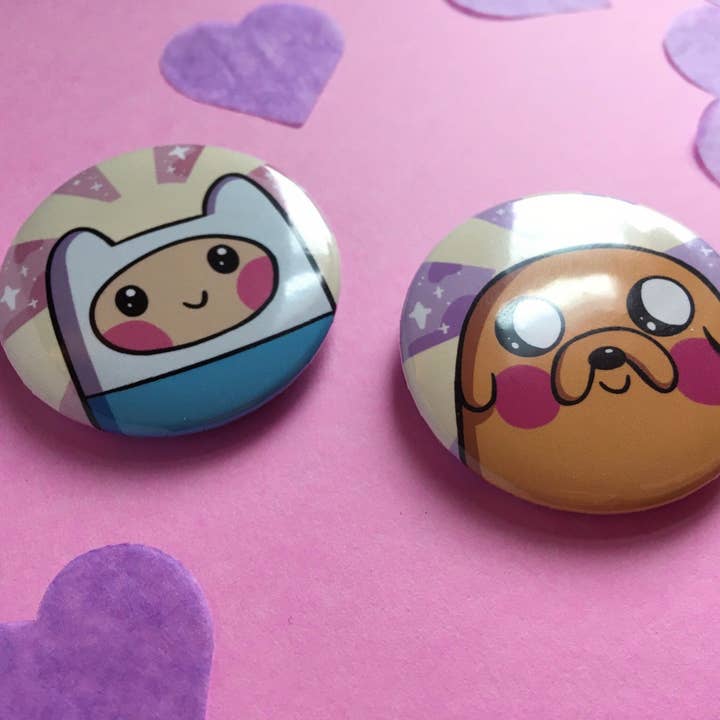 Pocalyptic - Wholesale Lapel Pin/Button - Adventure Time Pin Buttons2