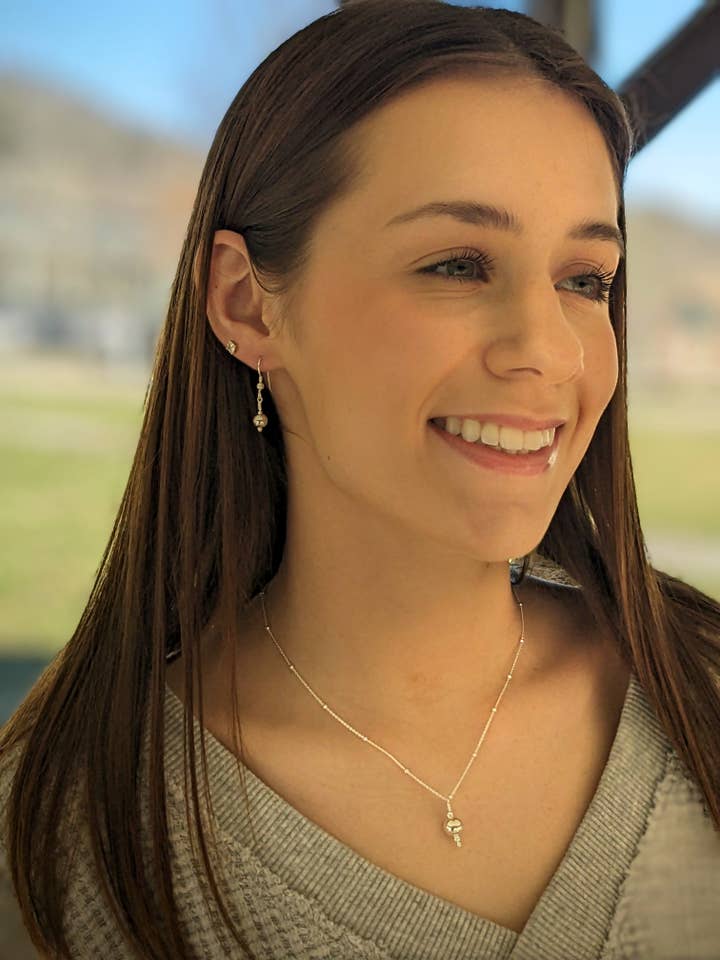 Sterling Silver Bead Earrings for wholesale by North Fork Jewelry Design, LLC