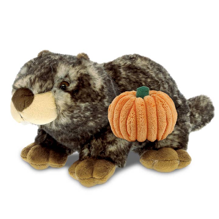 Cota Global - Wholesale Stuffed/Plush Toy - Kids & Baby - Plush Pumpkin - Super Soft Plush - Lying Marmot0