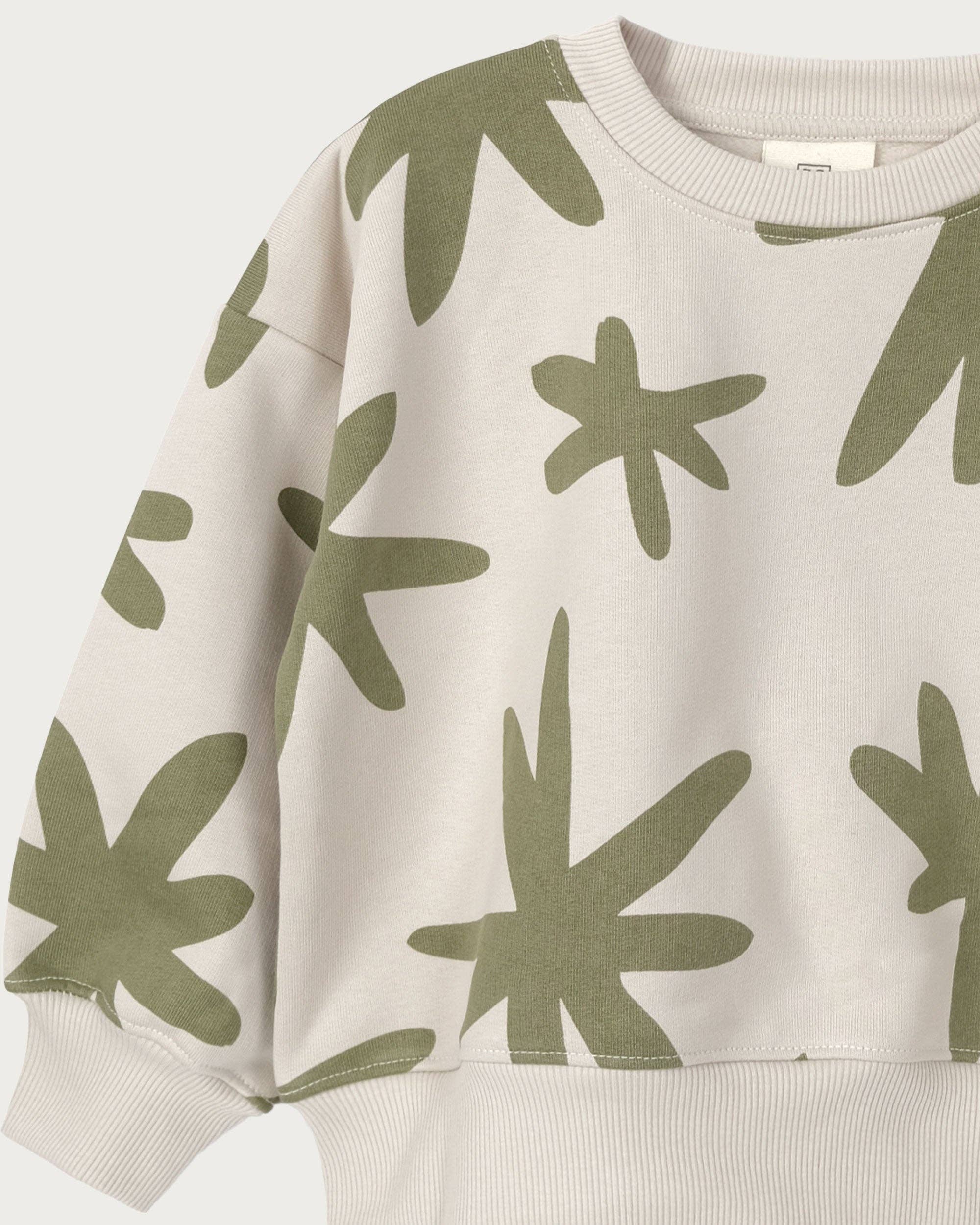 Babu - Wholesale Sweatshirt - Kids - Sweatshirt - Olive Star6