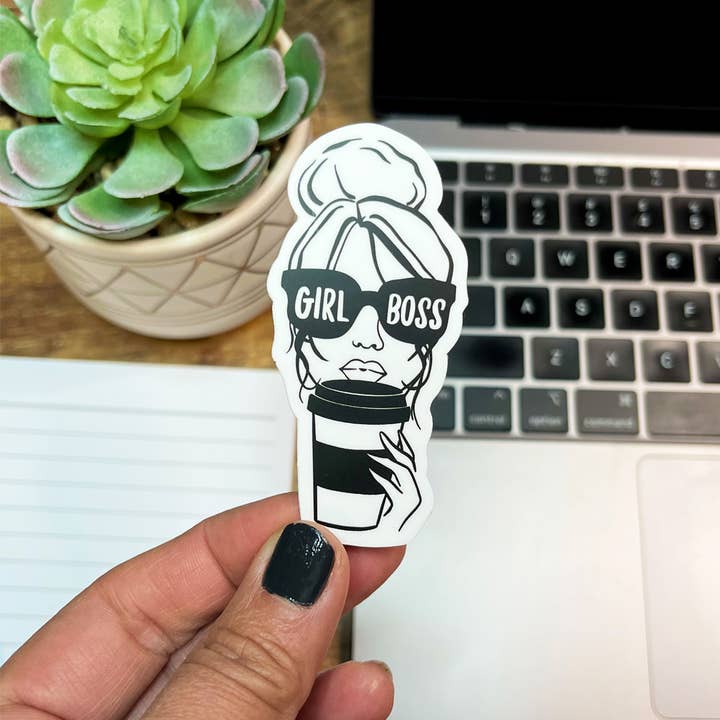 Girl Boss Sticker for wholesale by Anna B. Shop
