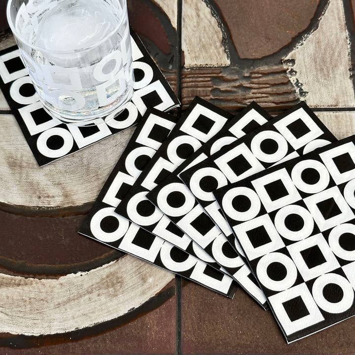 Destination PSP - Wholesale Disposable napkin - Modernista Paper Cocktail Napkin Set