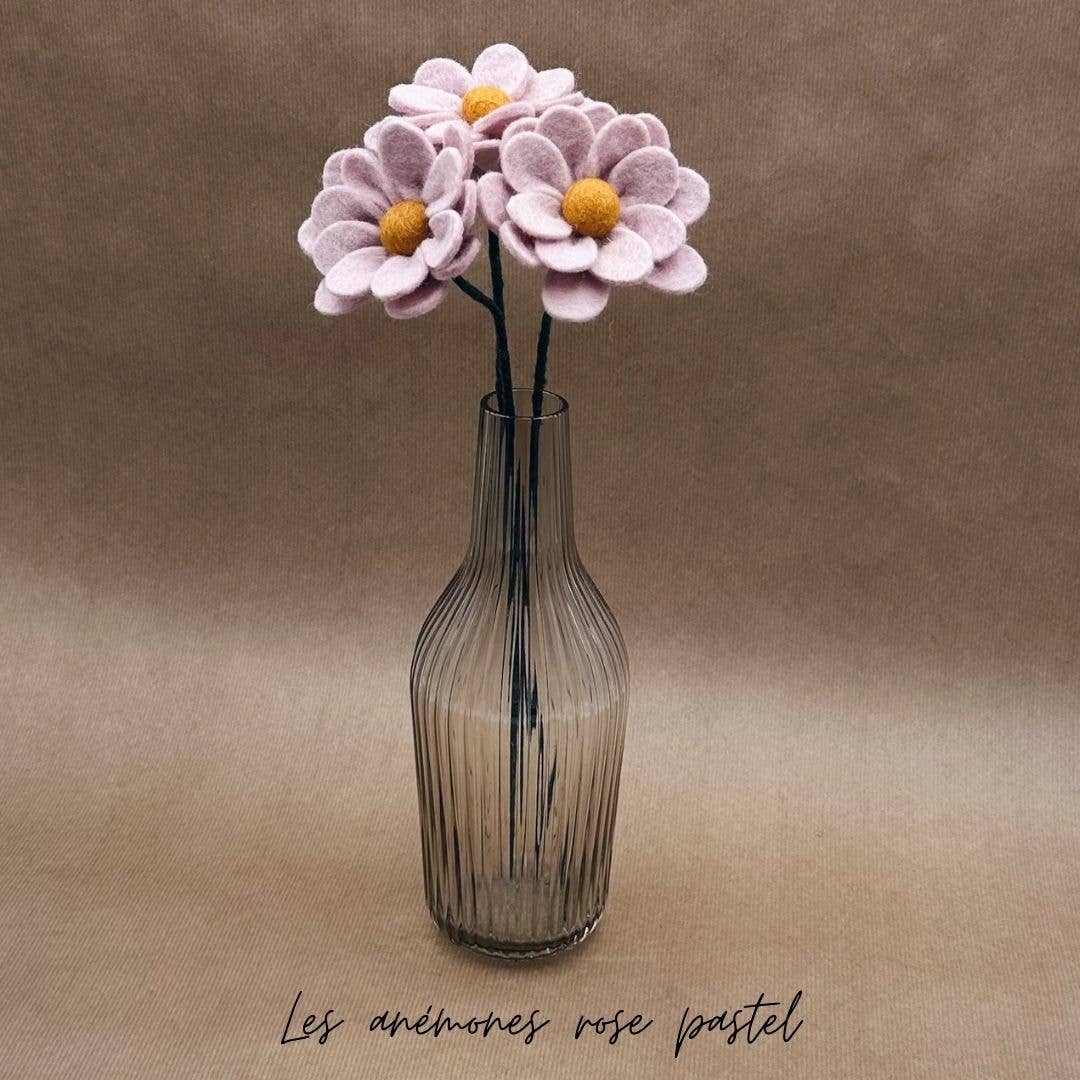 New Heidi – Großhandel Künstliche Blumen – Set mit 6 Filzanemonen – New Heidi6