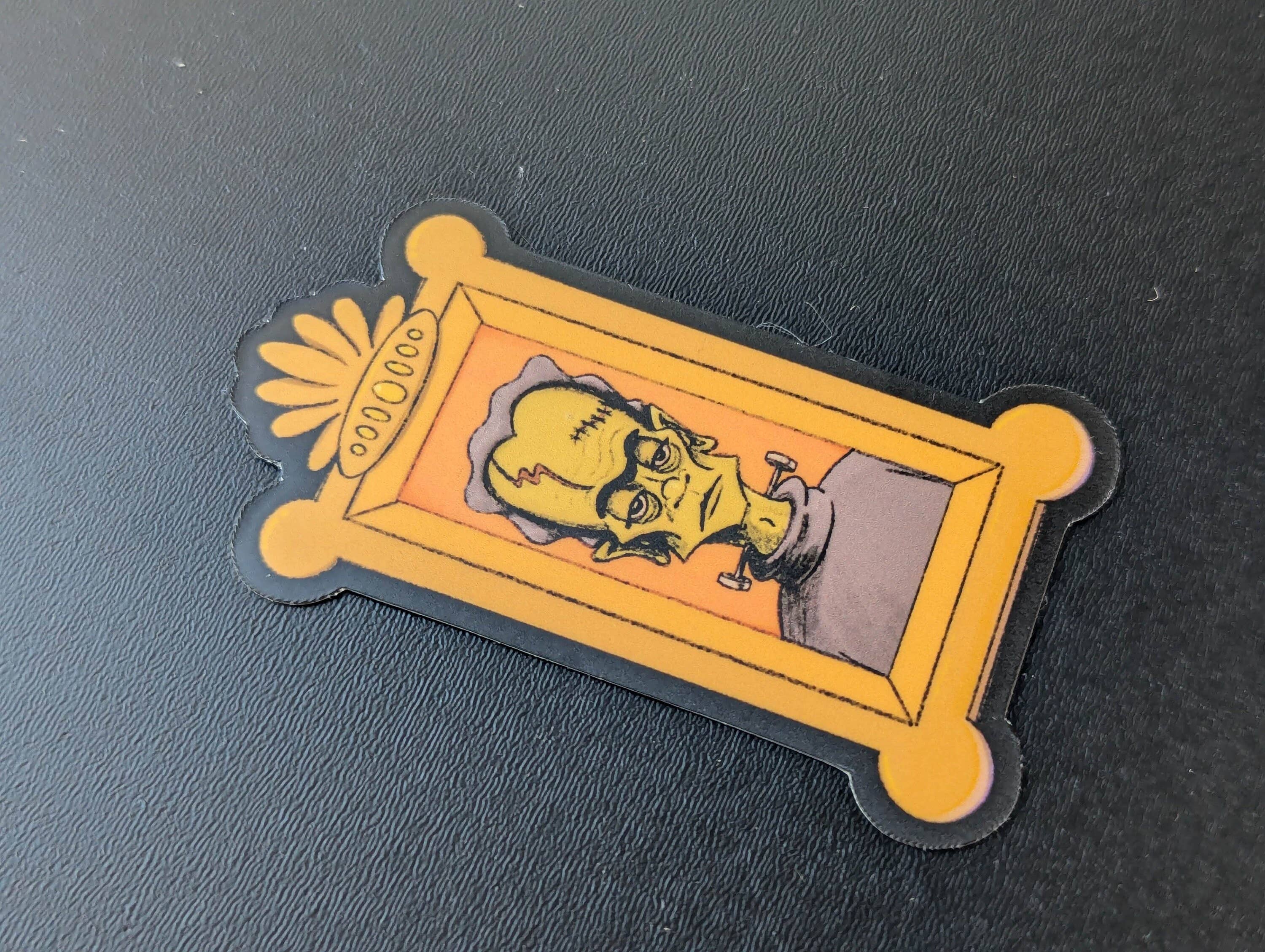 Ham Eye Am - Wholesale Sticker - Gothic Gallery Wall Vinyl Stickers of Monsters and Vignettes8