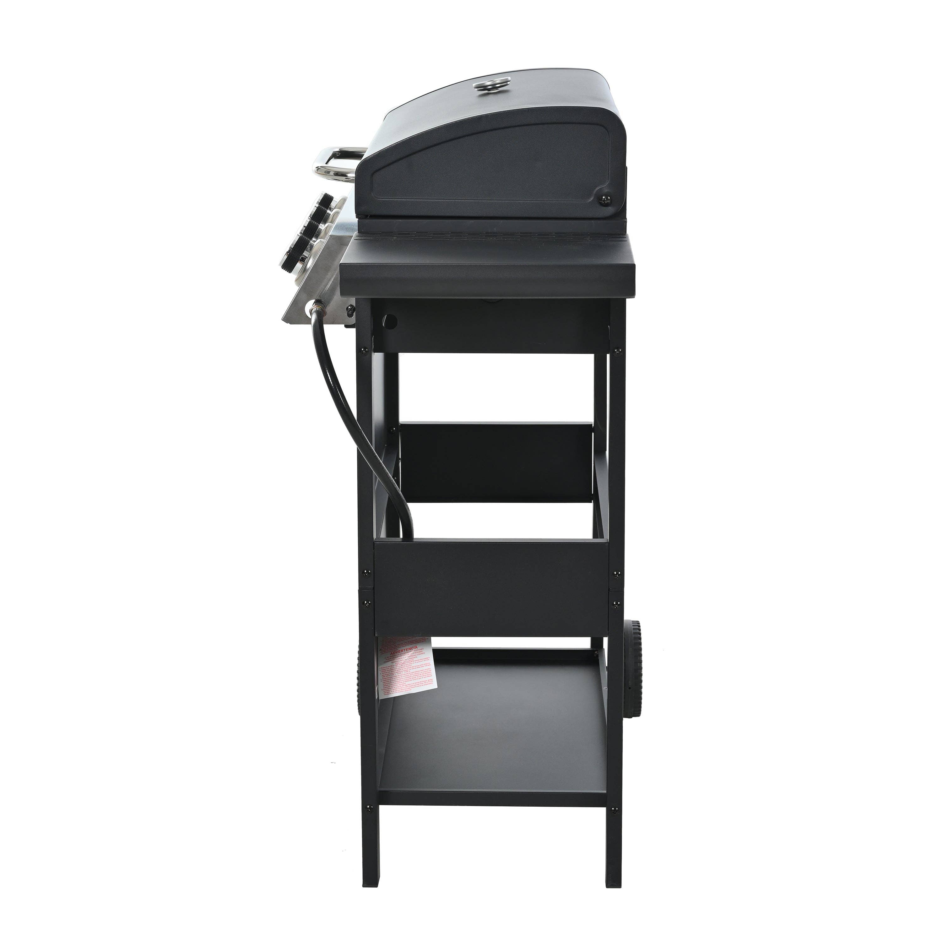 39F Inc. - Vente Outil de gril pour l'extérieur - Gril à propane à 4 brûleurs - 34 000 BTU en acier inoxydable27