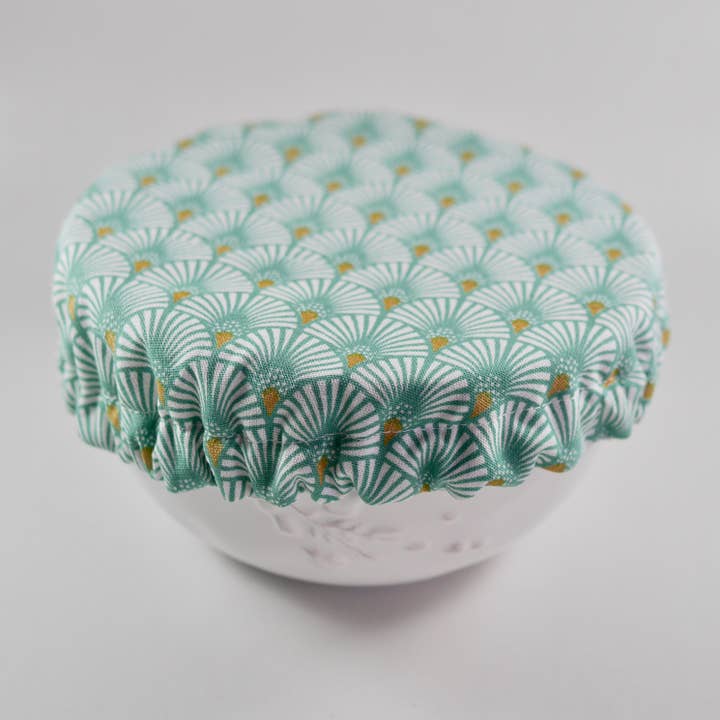 Cubierta de bol en tela impermeable, Verde abanicos para venta al por mayor de De Bulle en Bulle