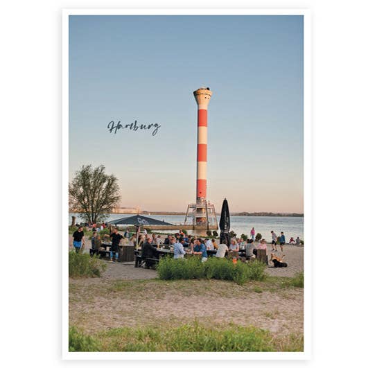Hey!Cards GmbH & Co. KG - Vendita all'ingrosso Cartoline - Amburgo Spiaggia dell'Elba Blankenese | Cartolina