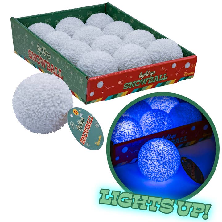 Toysmith - Wholesale Light-Up Toy - Kids & Baby - Light Up Snowball