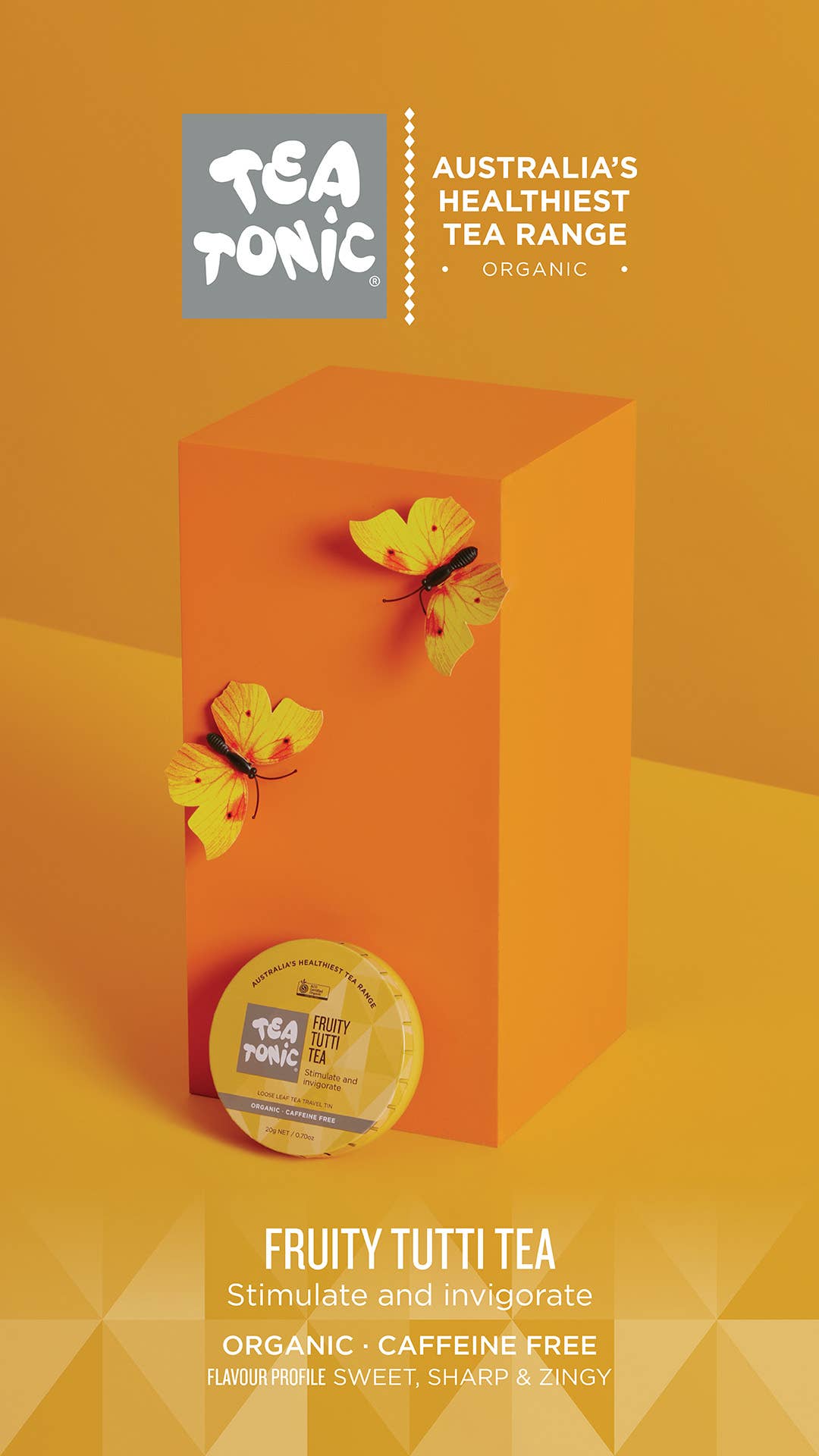 Tea Tonic - Wholesale Loose tea - Fruity Tutti Tea Loose Leaf Travel Tin1