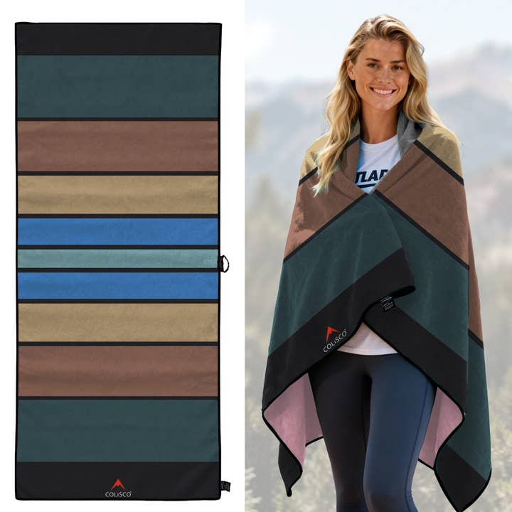 Colisco Stripes II Eco-Performance Towel - 72"x30" for wholesale by Colisco Wholesale