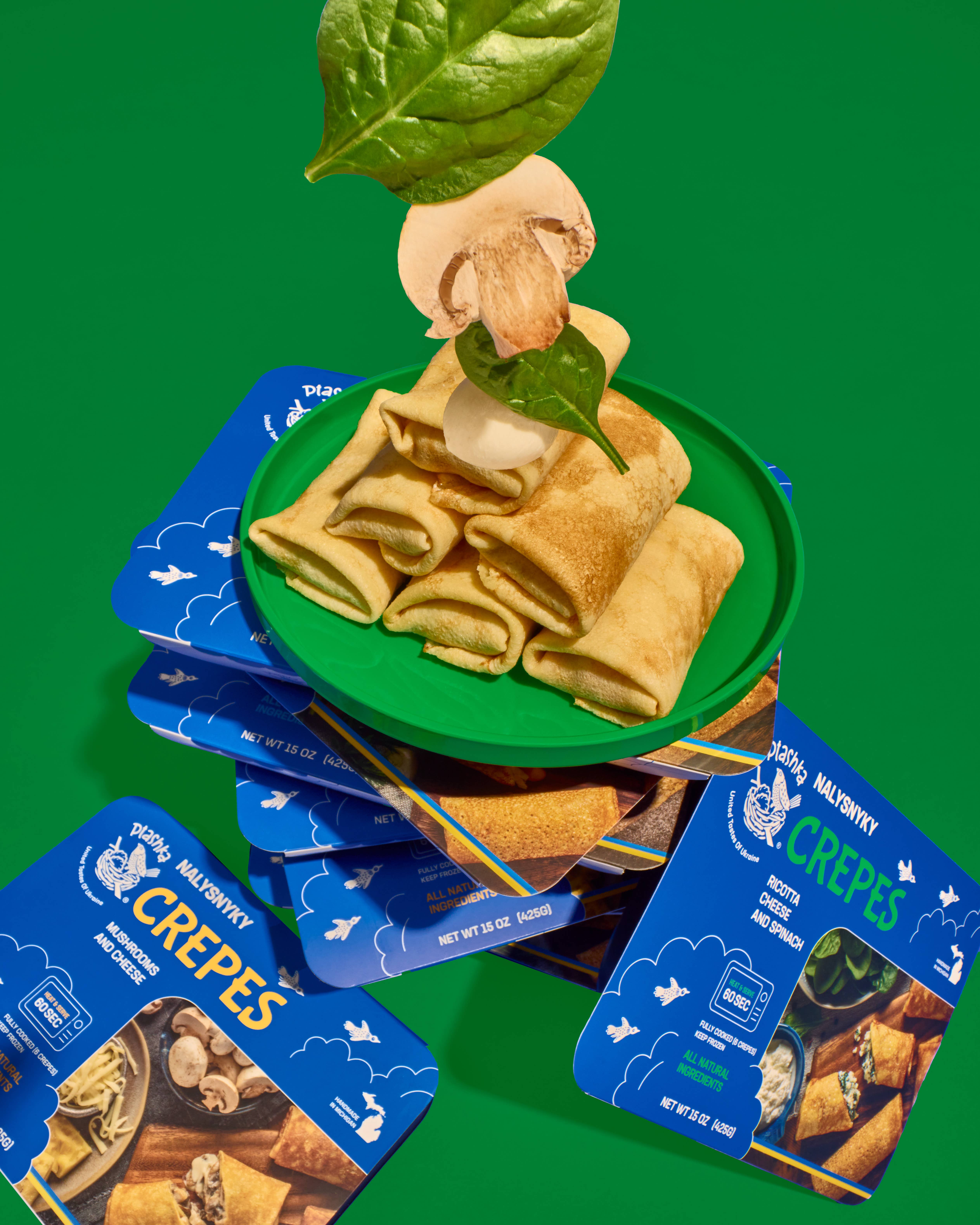 Ptashka - Wholesale Shelf Stable Prepared Meal - Mushrooms and Cheese4