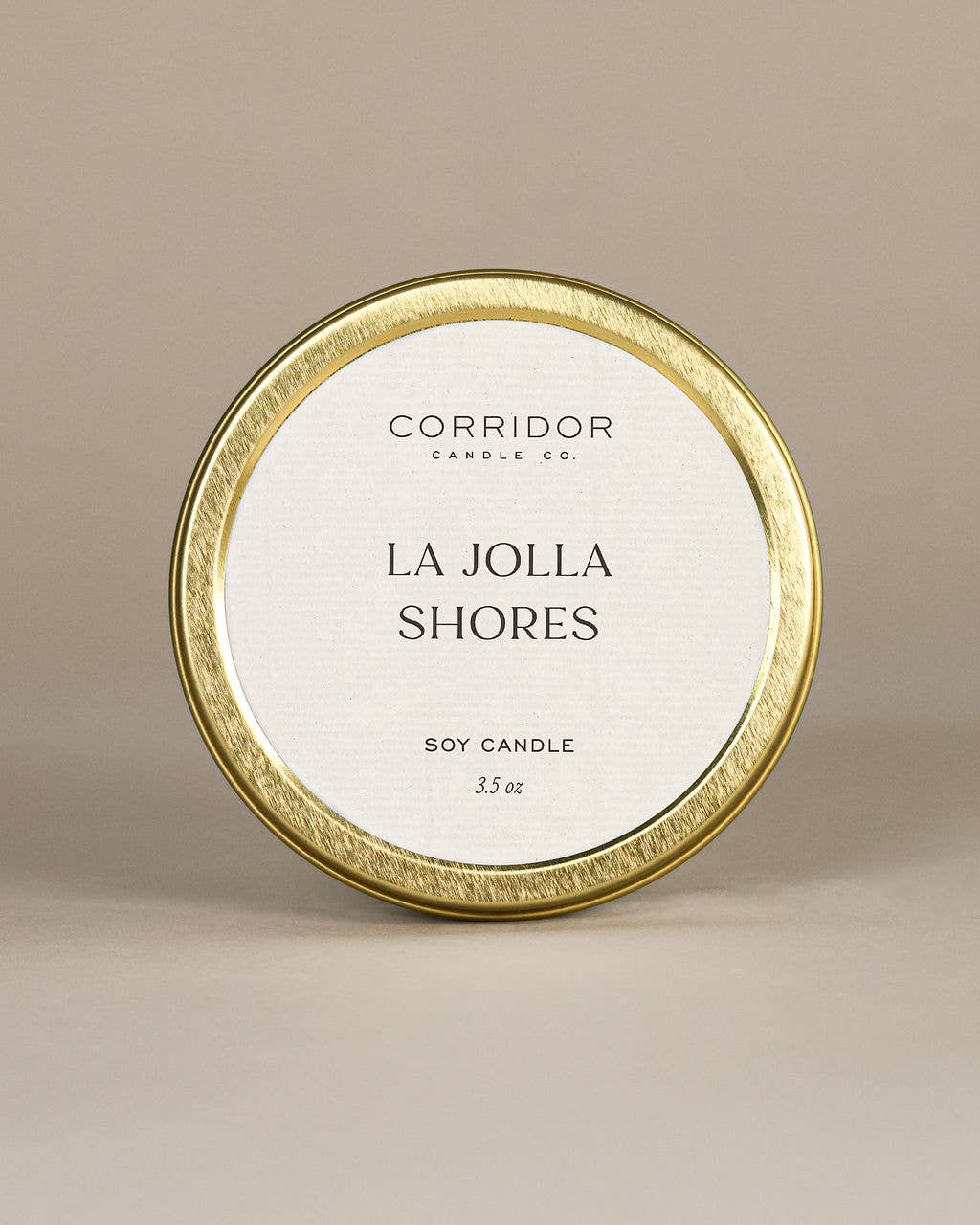 Corridor Candle Co. - Wholesale Travel Candles - La Jolla Shores Travel Candle