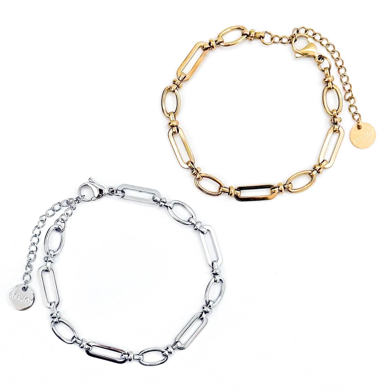 BELJOY - Wholesale Link & Chain Bracelet - Brielle Chain Link Bracelet || Choose Color4