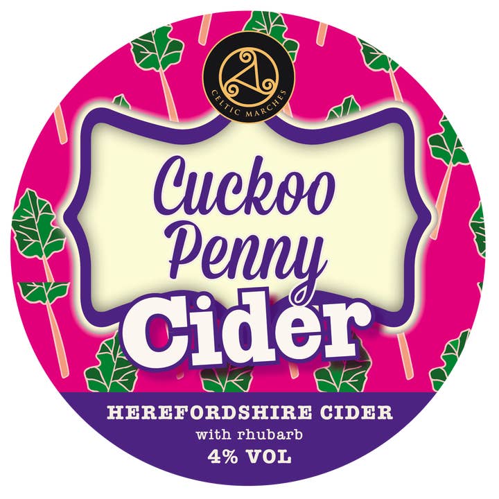 Cuckoo Penny Rhubarb 4% 20L BIB (35 Pints) for wholesale by Celtic Marches