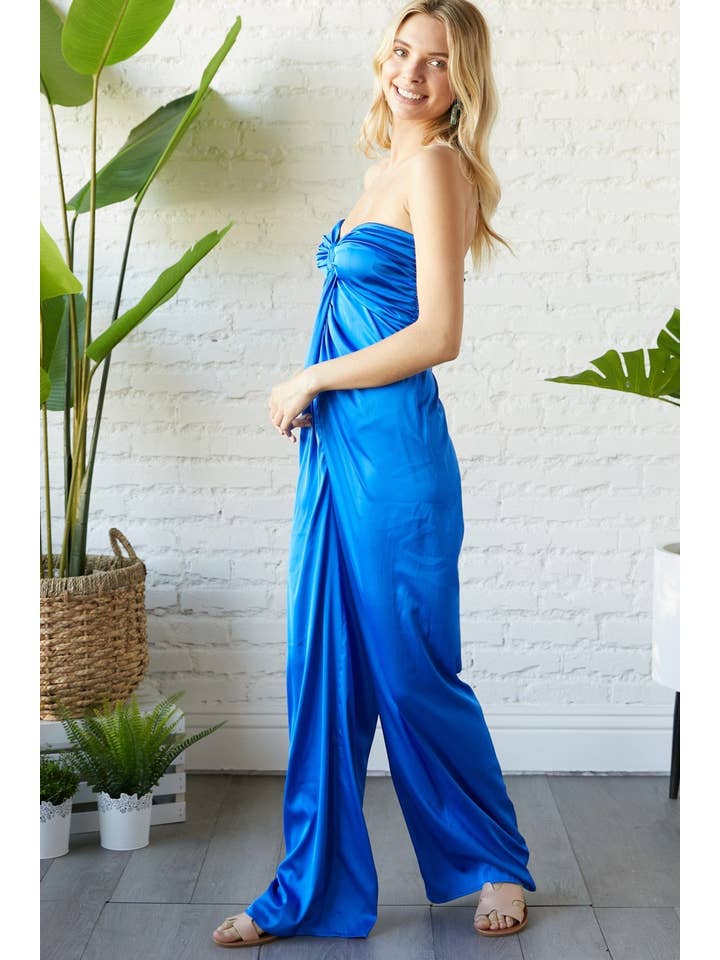 Hers & Mine - Vendita all'ingrosso Tuta intera - Donna - TUTA CON BUSTO A TUBO IN RASO6