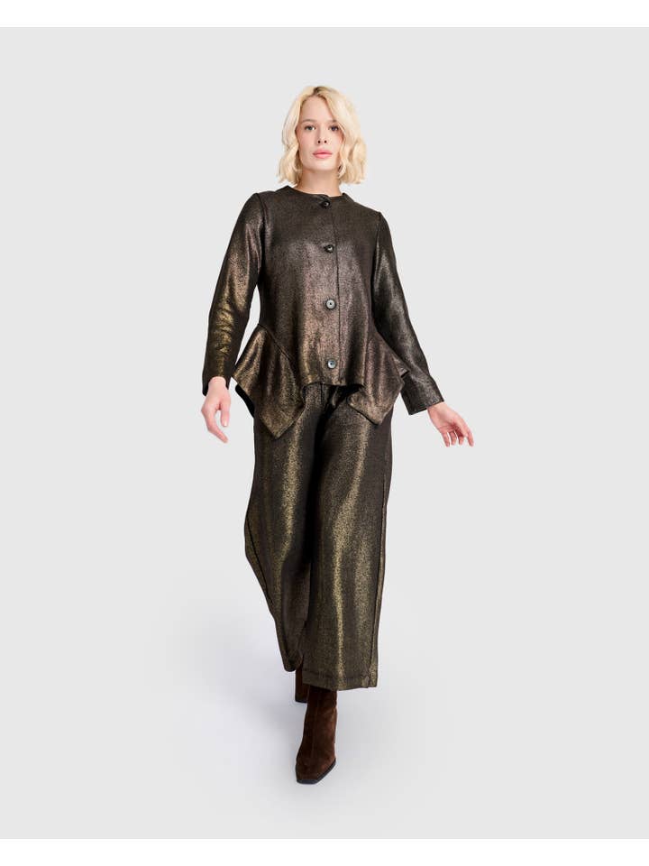 Hot Stuff Flounce Jacket, Gold for wholesale on Faire2