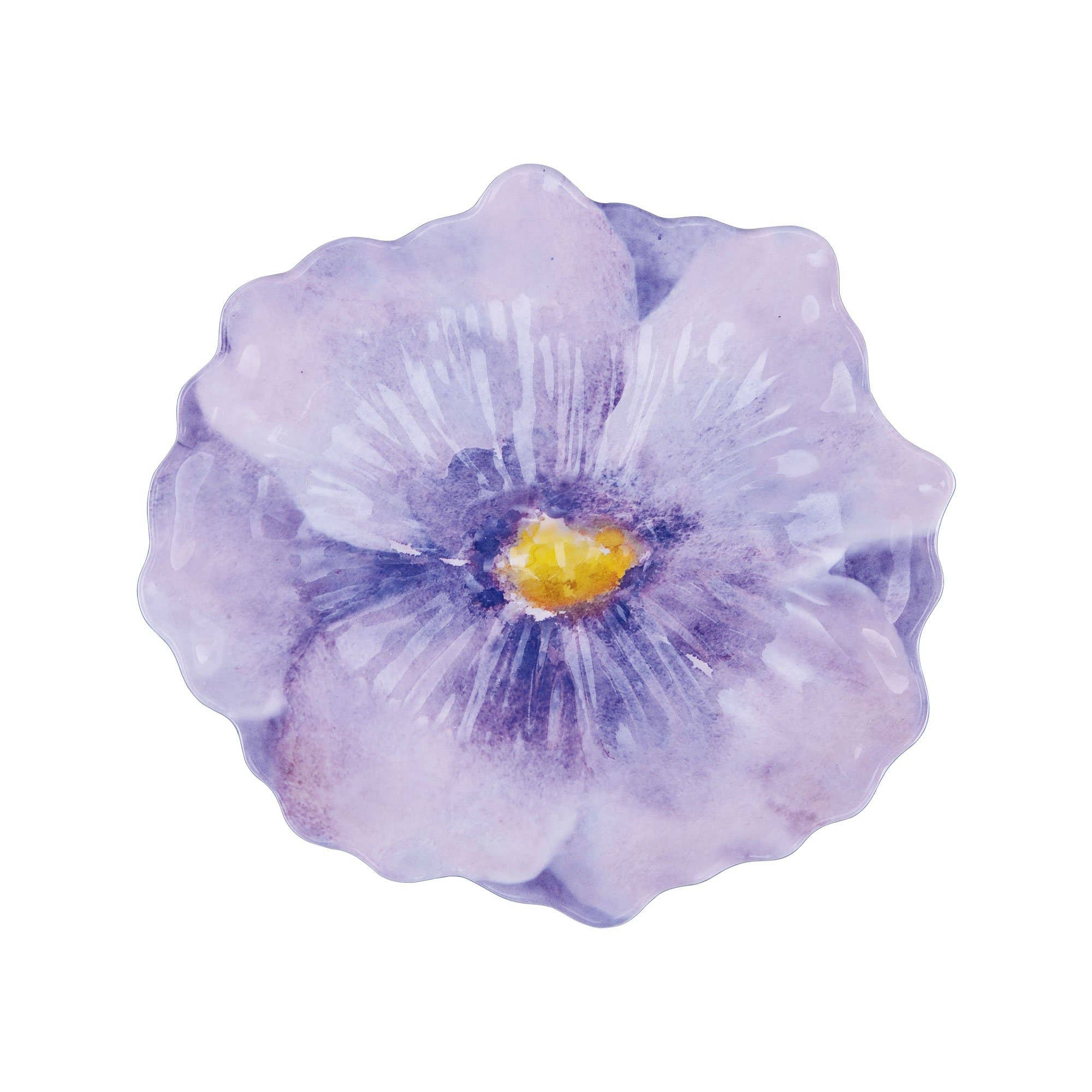 Supreme Housewares - Wholesale Dinner Plate - Lavender Melamine 7 1/2" Plate