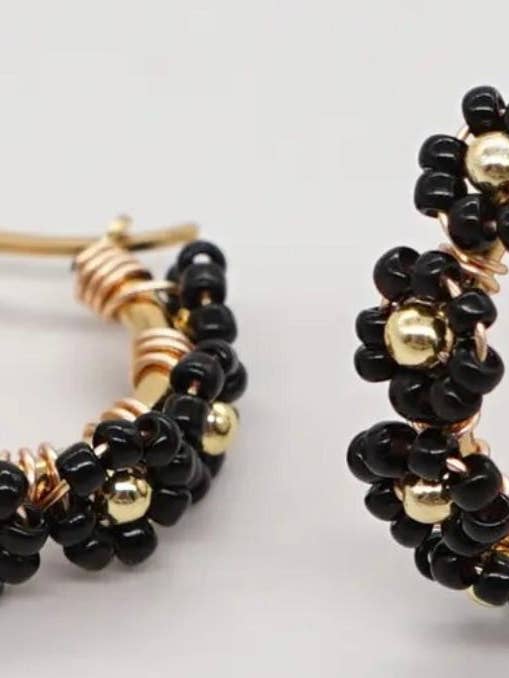 ‘Darling Daisy’ Earrings for wholesale by Dragonfly Mama Designs, LLC