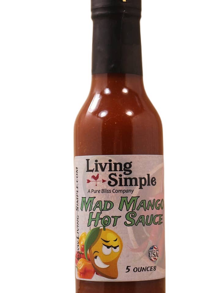 Mad Mango Hot Sauce for engroshandel hos Living-Simple Tea & Spice Company