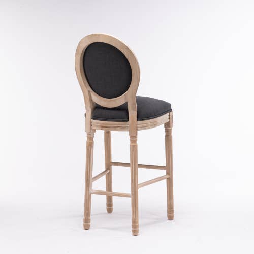 VTNG50 - Wholesale Stool - French Country Wooden Upholstered Barstools , Set of 217
