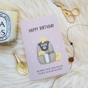 Birthday Card - Getting Older - You're Old - Birthday Joke for wholesale by Science cobs