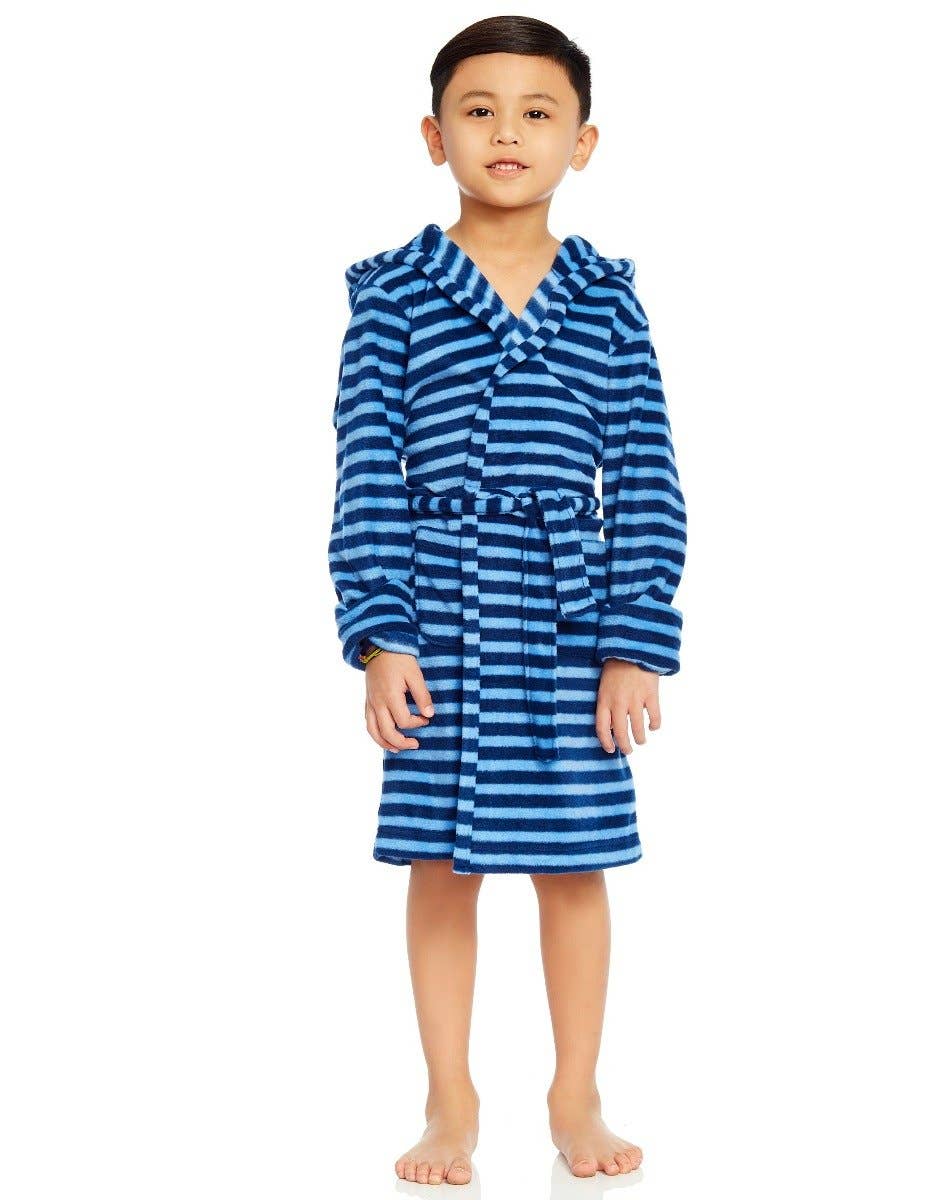 Leveret Pajamas – wholesale Robe – Kids – Kids Fleece Hooded Robe6