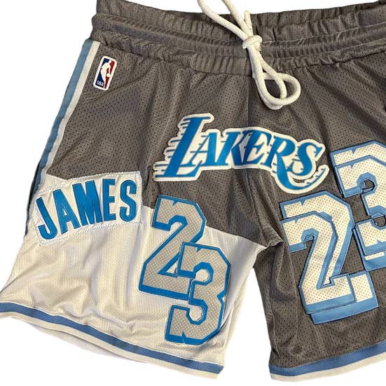 Blue To Lebron James Swing Basketball Shorts for wholesale by Dimez