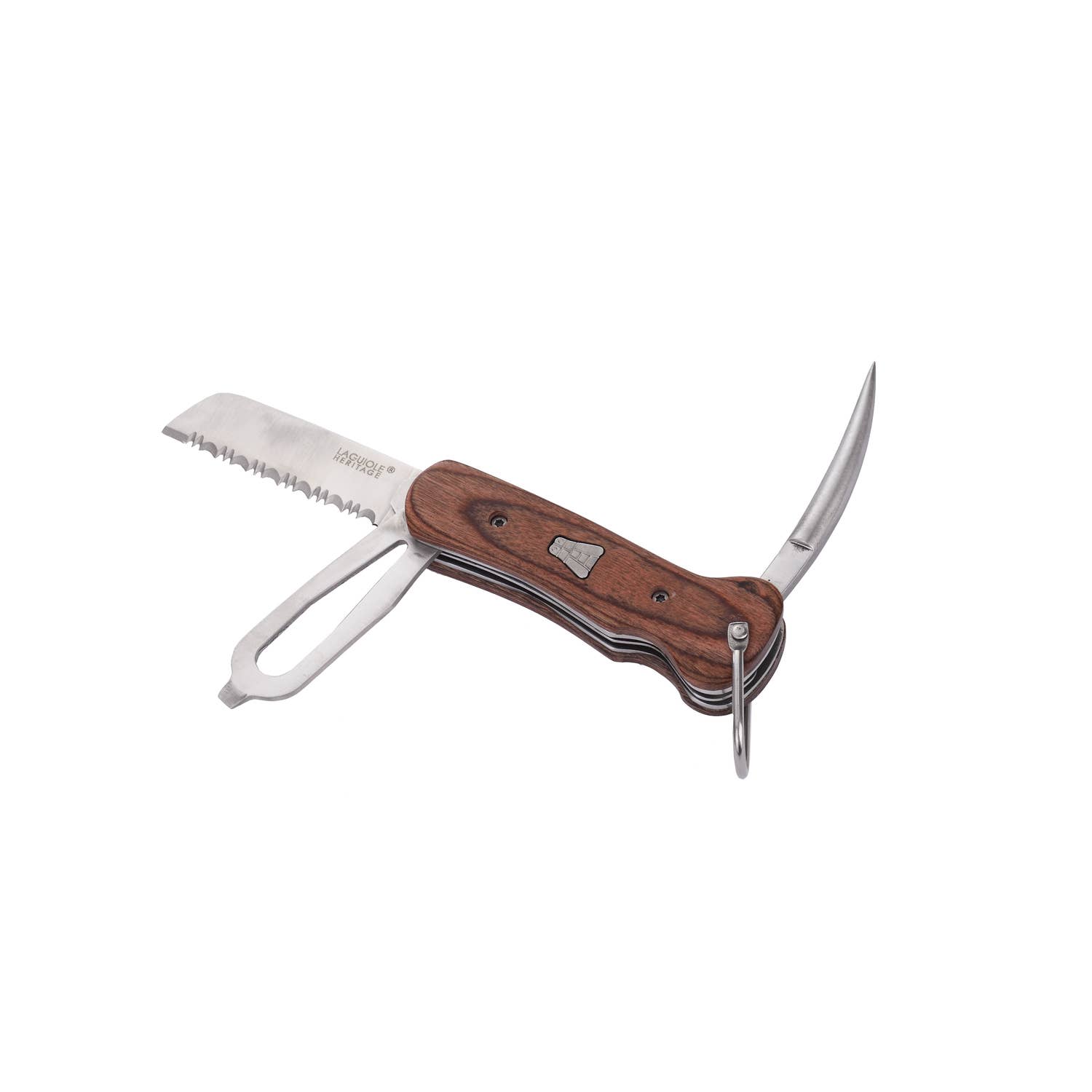 Laguiole - Wholesale Pocket Knife/Holder - Laguiole Heritage Marine Folding Knife  4