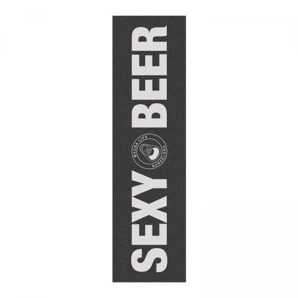 Sexy Beer 9x33" Macba Life Griptape Sheet" for wholesale by Macba Life