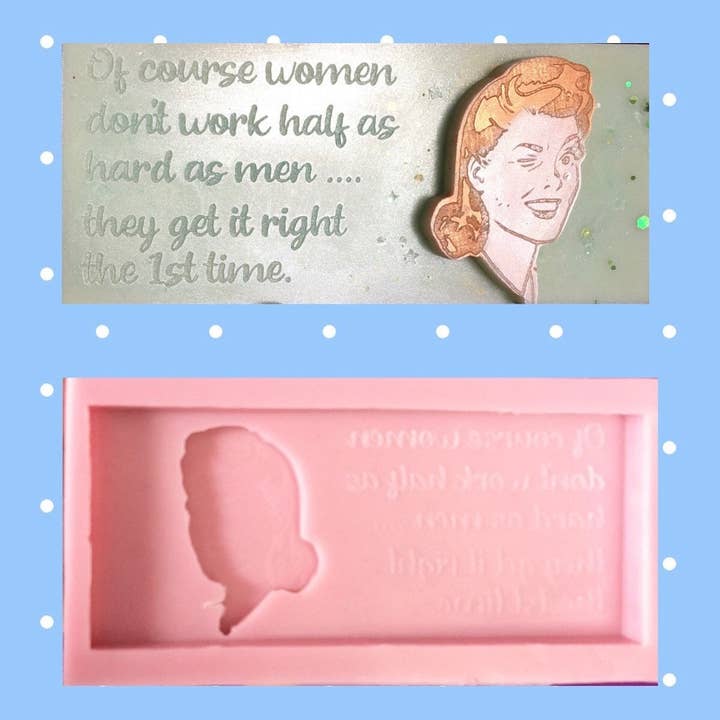 Stampo in silicone in stile retrò fatto a mano, sicuro per uso alimentare per la vendita all'ingrosso da parte di Devine Silicone Moulds