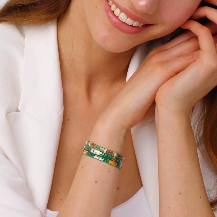 Koss Design - Wholesale Beaded Bracelet - Parure Victoria - Bracelets de perles4