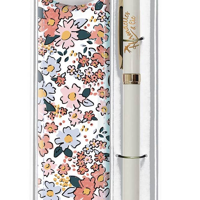 Kuglepen & etui sæt - Liberty børste for engroshandel hos Hirondelle & Cie