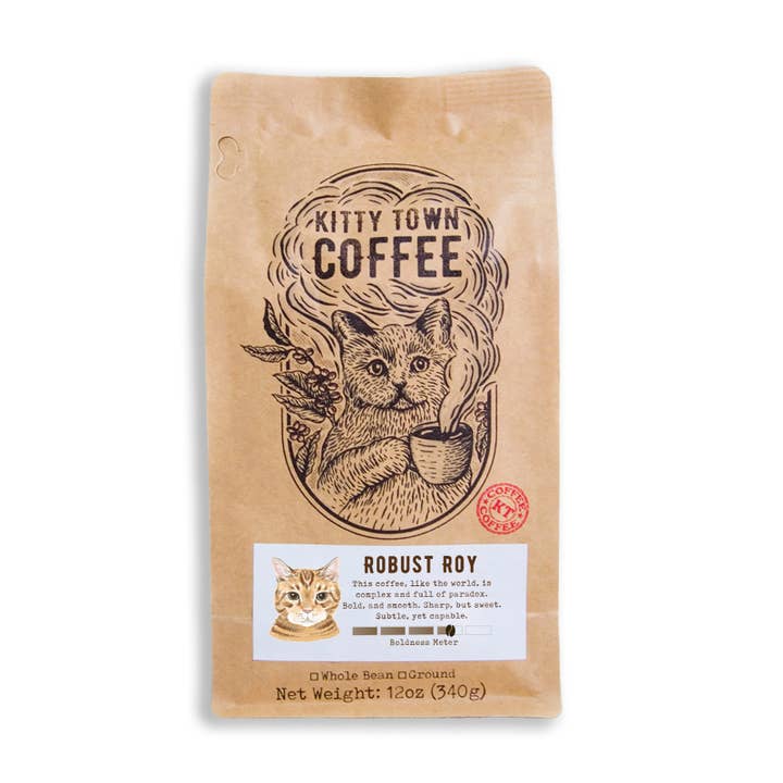 Robust Roy: Blend from South and Central America for wholesale by Kitty Town Coffee