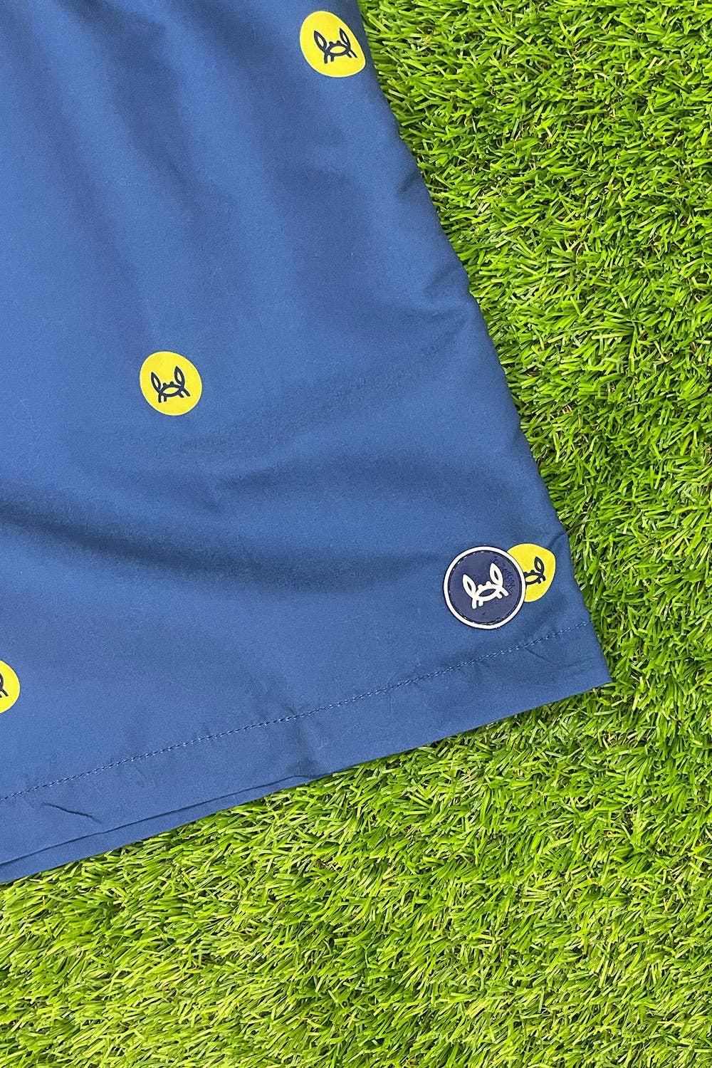 Custi Mikelo: Men's Clothing & Christmas Gifts - Wholesale Swim Shorts - Men's - Yellow Crab Print Swimsuit3