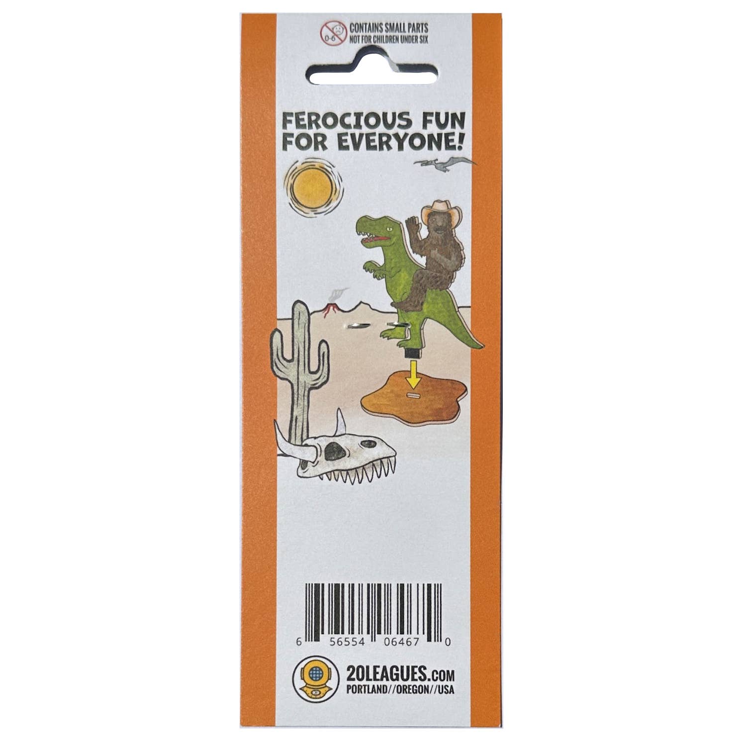 20 Leagues - Wholesale Gag Gift/Novelty Gift - Squatch on a Rex Action Figure2